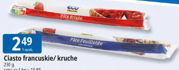 Ciasto francuskie/kruche Eco+