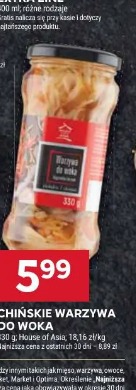 Chińskie warzywa do woka House of Asia