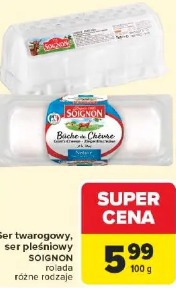 Ser twarogowy, ser pleśniowy Soignon
