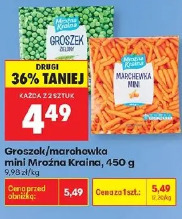 Groszek/marchewka mini Mrożna Kraina