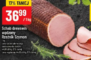 Schab drewnem wędzony Rzeźnik Szymon