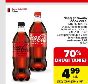 Coca-Cola, Fanta, Sprite napój gazowany