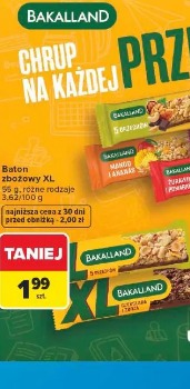 Bakalland baton zbożowy XL