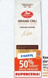 Kawa mielona/ziarnista Saquella Gourmet