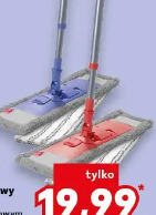 Mop podłogowy z nakładkami i kijem teleskopowym