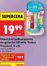 Maszynki jednorazowe do golenia Gillette Venus Tropical