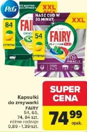 Fairy kapsułki do zmywarki