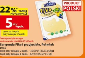 Ser gouda Fiko i przyjaciele Polmlek