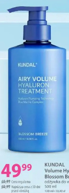 Kundal Volume Hyaluron Blossom Breeze odżywka do włosów