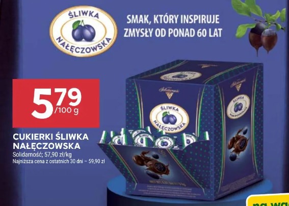 Cukierki Śliwka Nałęczowska Solidarność