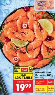 Krewetki całe Marinero