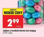 Jajka z nadzieniem na wagę