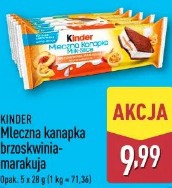 Kinder Mleczna kanapka brzoskwinia-marakuja