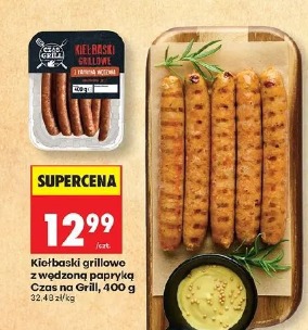 Kiełbaski grillowe z wędzoną papryką Czas na Grill