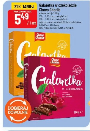 Galaretka w czekoladzie Choco Charlie