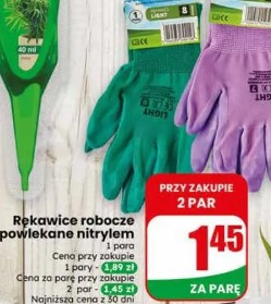 Rękawice robocze powlekane nitrylem