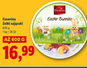 Favorina Żelki zajączki