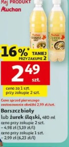 Barszcz biały lub żurek śląski