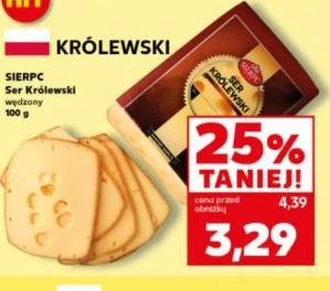 Sierpc Ser Królewski wędzony