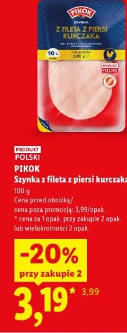 Pikok Szynka z fileta z piersi kurczaka