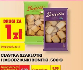 Ciastka szarlotki i jagodzianki Bonitki