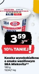 Kaszka wysokobiałkowa o smaku waniliowym SBA Mlekovita