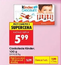 Czekolada Kinder, 100 g