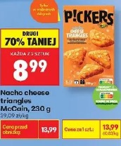 Nacho cheese triangles McCain