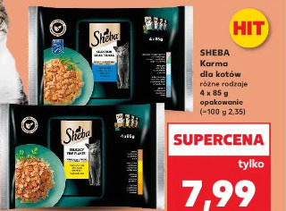 Sheba Karma dla kotów różne rodzaje