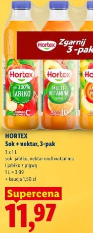 Hortex Sok + nektar, 3-pak