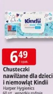 Chusteczki nawilżane dla dzieci i niemowląt Kindii Harper Hygienics