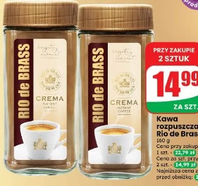 Kawa rozpuszczalna Rio de Brass Crema