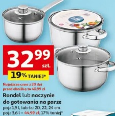 Rondel lub naczynie do gotowania na parze