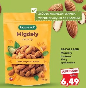 Bakalland Migdały orzechy