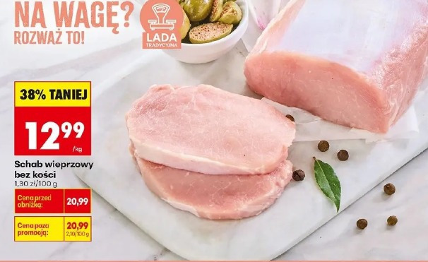 Schab wieprzowy bez kości