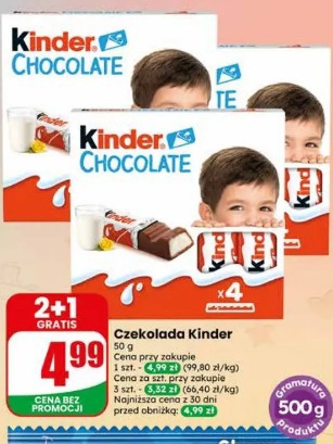 Czekolada Kinder