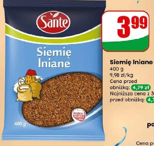 Siemię lniane Sante