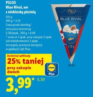Pilos Blue Rival, ser z niebieską pleśnią