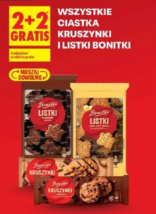 Wszystkie ciastka Kruszynki i Listki Bonitki