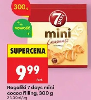 Rogaliki 7 days mini cocoa filling