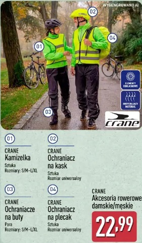 Crane Akcesoria rowerowe damskie/męskie