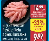 Mięsne specjały Paski z fileta z piersi kurczaka