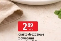 Ciasto drożdżowe z owocami