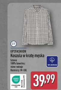 UP2FASHION Koszula w kratę męska