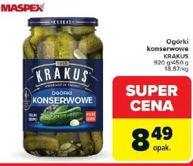 Ogórki konserwowe Krakus