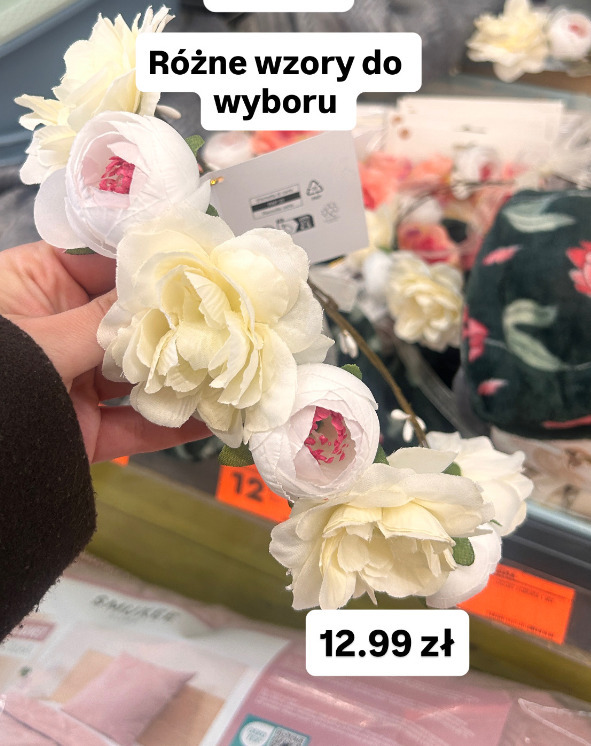 Urocze wianki komunijne 17cm