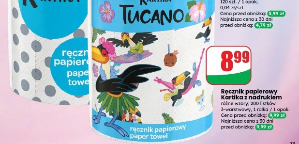 Kartika ręcznik papierowy z nadrukiem