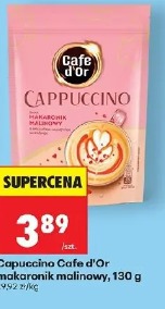 Cappuccino Cafe d'Or makaronik malinowy