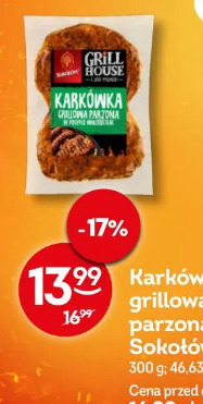 Karkówka grillowa parzona Sokołów