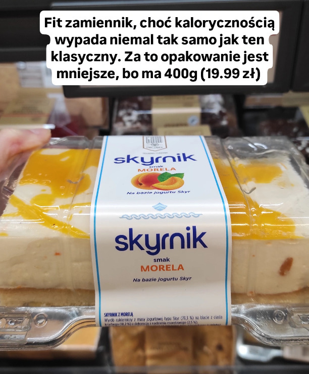 Skyrnik smak morela